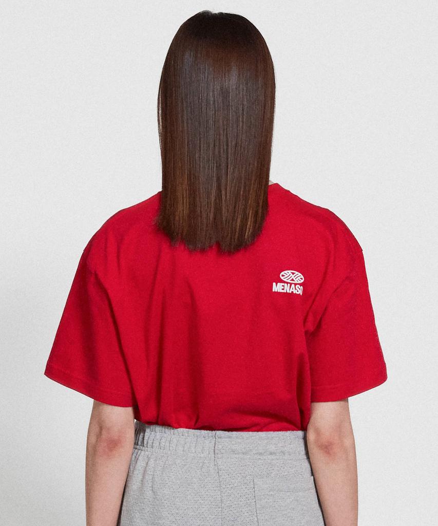 Minasu Right Track T Shirt_Red