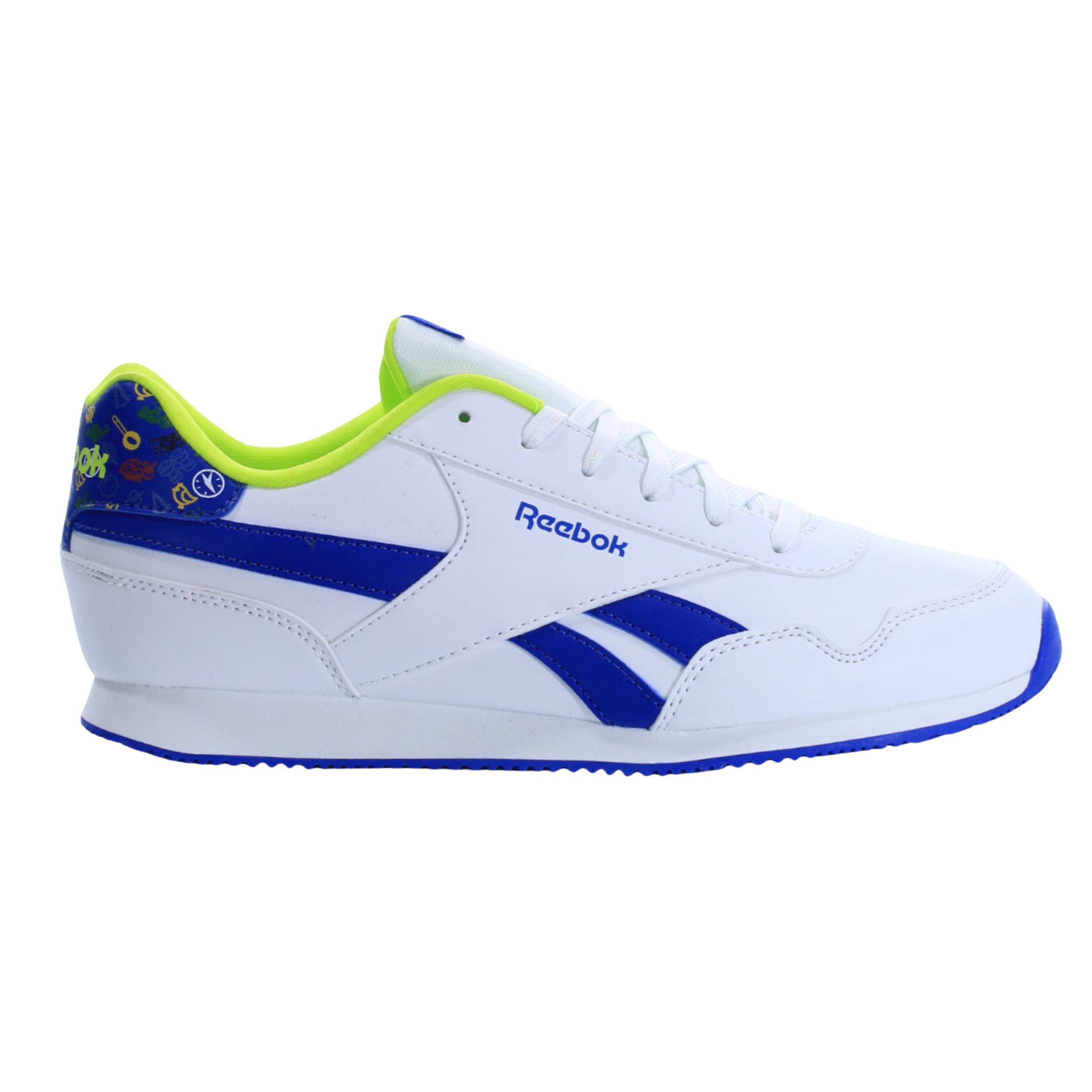 

REEBOK ROYAL CL JOG 3.0 100205248 children s sports shoes - white r. 36 36 белый