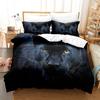 Leopard Bedding Set 3D HD Printed Animal Duvet Cover Pillowcase 2/3pcs Luxury Cover Kids Men Teens Bed Cover Gift