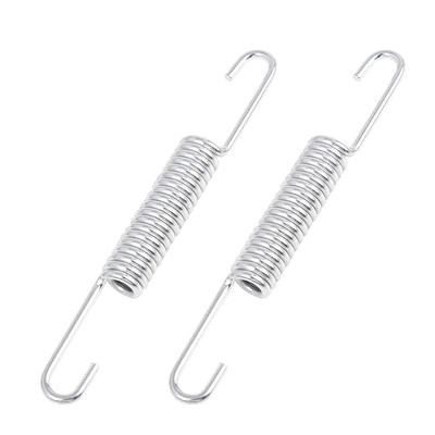 Motorcycle Kickstand Springs Motorcycle Side Bracket Kickstand Return Spring for TV Star 11.5cm Length 2pcs