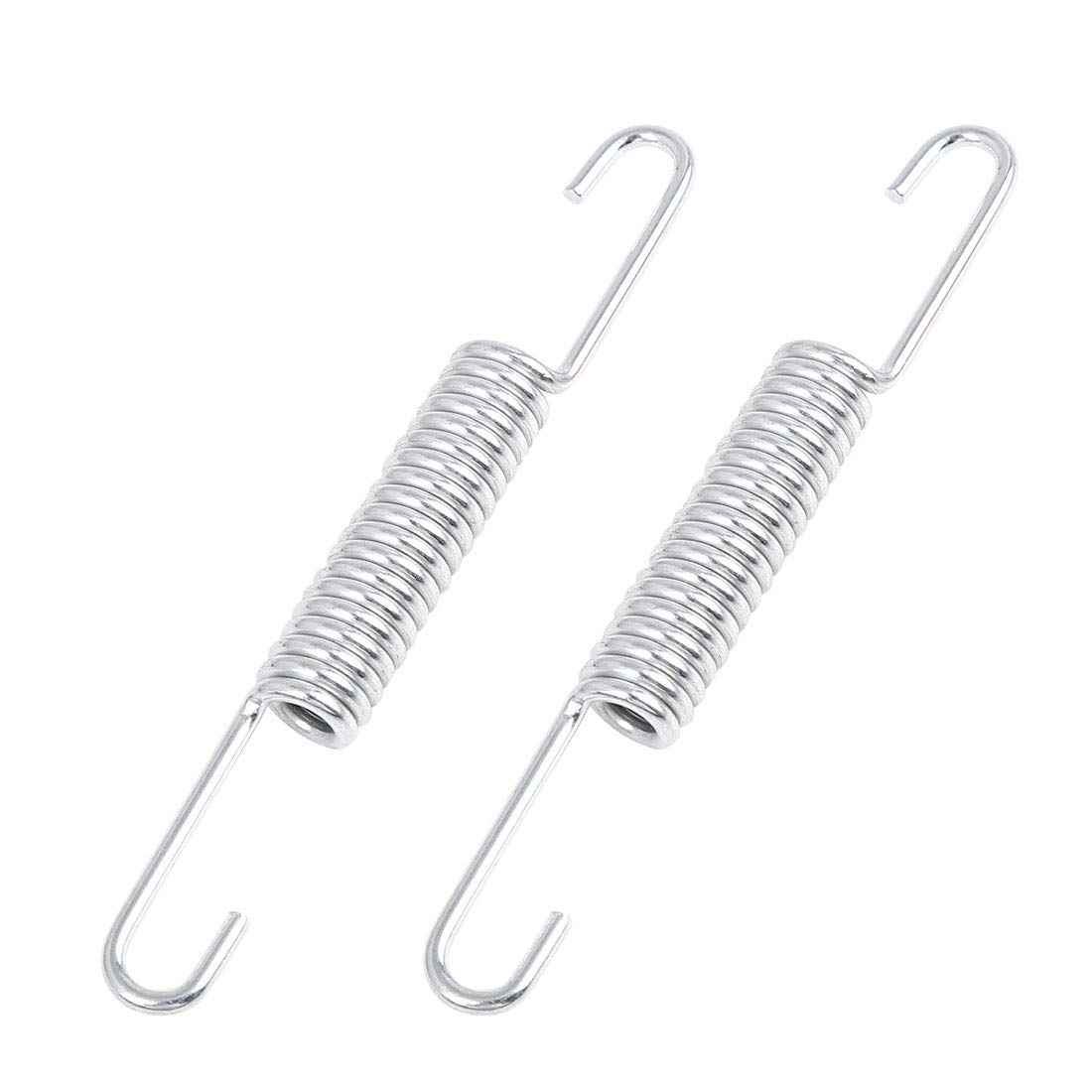 

uxcell Motorcycle Kickstand Springs Motorcycle Side Bracket Kickstand Return Spring for TV Star 11.5cm Length 2pcs