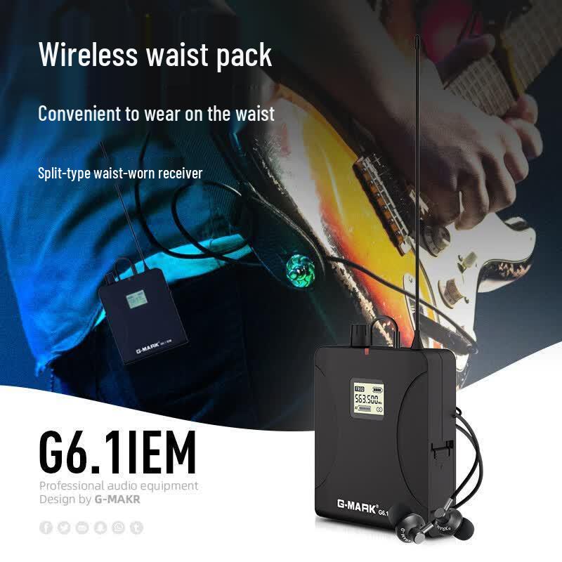 G-MARK G6.1 Stereo Wireless In-Ear Monitor System