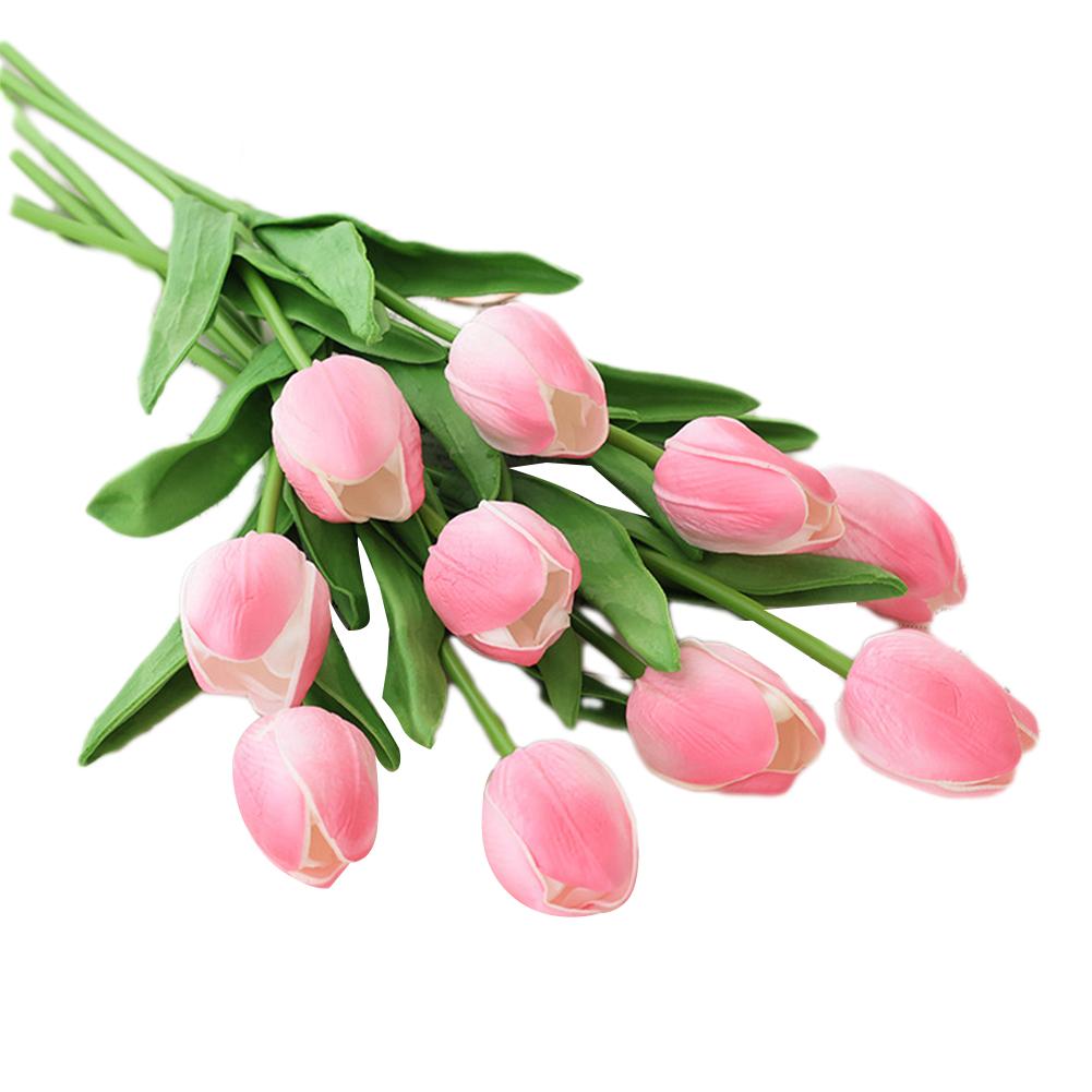 

10 шт. цветы тюльпана искусственный комплект искусственных тюльпанов 3#