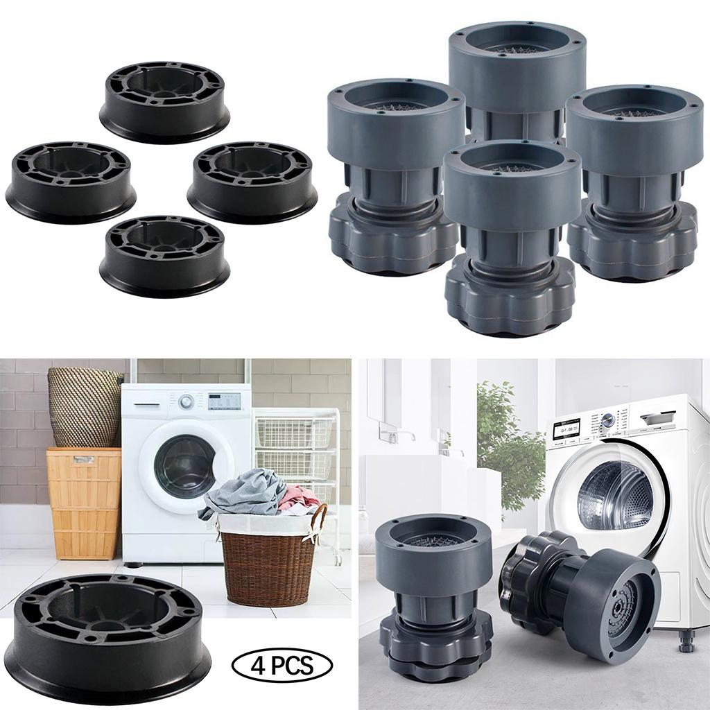 4x Anti Vibration Pads Washer Dryer Washing Machine Mat to Stop Shaking