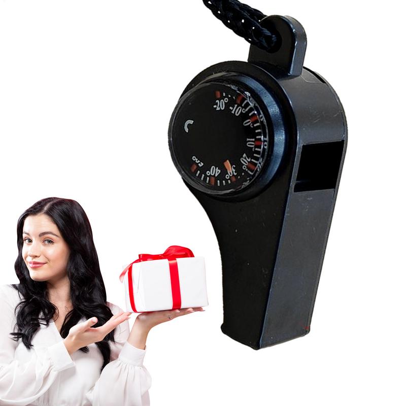 Safety Whistle For Women Compass Hiking Survival With Thermometers Compass Hiking Light Outdoor Equipment For Kayaking Boating