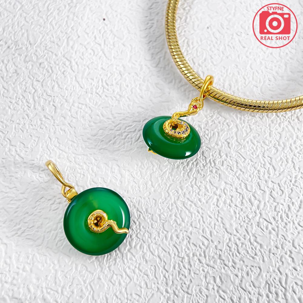 Authentic Copper Blue Embrace Crystal Angel Sun Roundcharms Pendants Fit Qikaola Original Bracelets Diy Jewelry