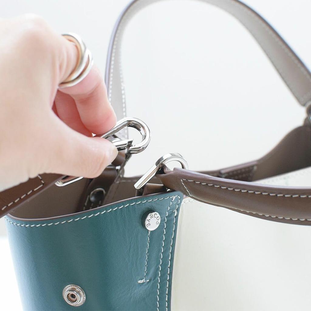 Barcos Leather One Taupe Color-Coordinated 2-Way Handbag, Women's, Size,