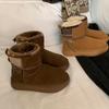 Snow boots women's 2025 new winter velvet thick-soled warm cotton shoes non-slip fluffy women's boots