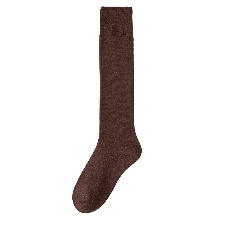 Female Spring and Autumn Cotton Pressure Thin Leg Long Leg Socks