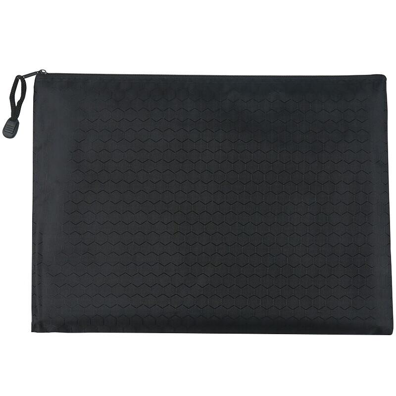 Youyida A4 Black Football Pattern Oxford File Folder - 10 Pack