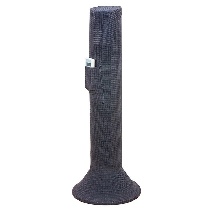 

AEE4-Tower Fan Cover Protector Elastic Floor Standing Full Cover Protector, Dust And Waterproof Protection серый