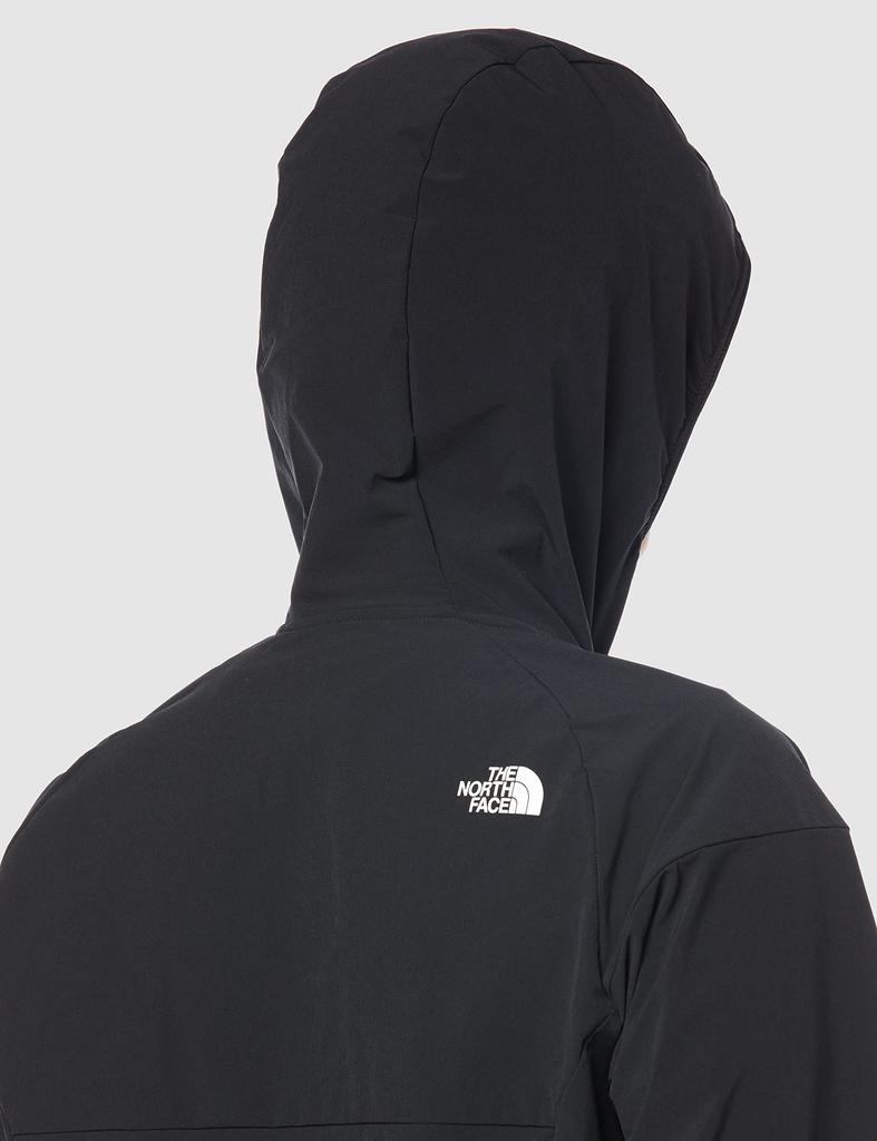 The North Face Apex Flex Size S Hoody, Men's, Water-Repellent, Windproof, Lightweight, Black,