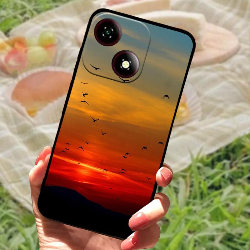 Für ZTE Blade A35E /A35/A55 Hülle Mode Cartoon Weiches Silikon Handy Rückseite Für ZTE A35E Stoßfeste Hülle A35 E A 35 Schale