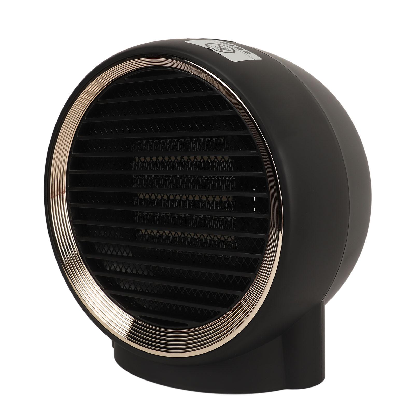 

Мини обогреватель 1000 Вт Круглый электрический настольный обогреватель Тихая работа для дома, спальни, офисного стола