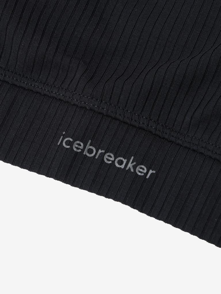Icebreaker W Merino Blend Rib S Women's Bra, Black,