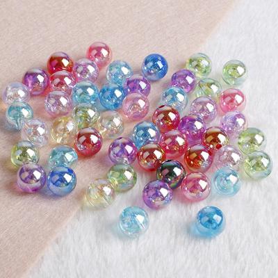 4mm-12mm Acrylic Round Shape Beads for DIY Fashion Jewelry Bracelet Accessory
