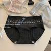 Women's Skin-Friendly Bow Knot Triangle Panties - 10A Extended Crotch, New 2025 Style