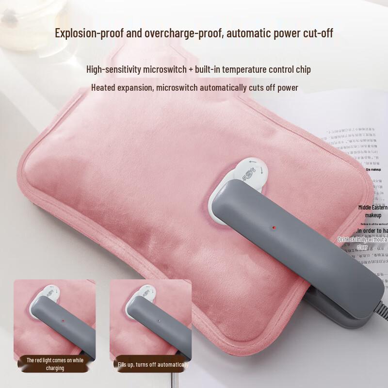 Lexueer Cute Cartoon Rechargeable Hot Water Bottle