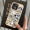 HOT Lovely Guitar Music Cat Lichee leather pattern Phone Case For Redmi Note 14 13 12 11 10 9 8 Pro Plus 4G 5G Shockproof Cover