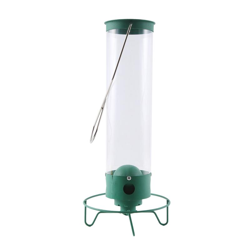 Droll Yankees Squirrel-Proof Wild Bird Feeder Outdoor Patio Wrought Iron Hanging Bird Feeder