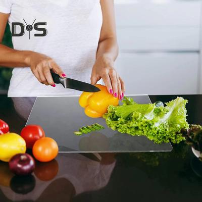 Acrylic Cutting Board Non-Slip Durable Transparent Kitchen Counter Protector Cutting Board Home Accessories