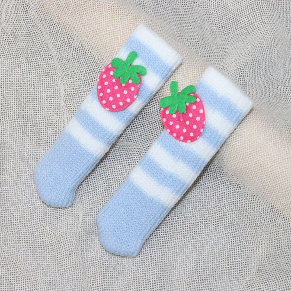 

4 шт. нескользящая накладка на дверную ручку с милым цветочным узором, защитный чехол для детской ручки, стола, стула, ножки, вязаный чехол