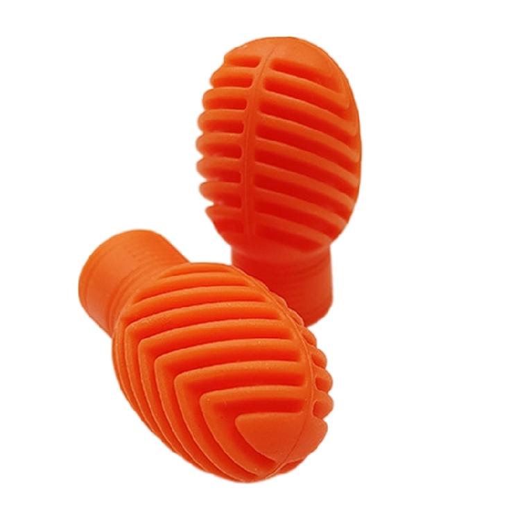 2 Pack Silicone Tips Drumstick Head Protectors for Drumsticks Offer Superior Protection and Improved Playing Experience