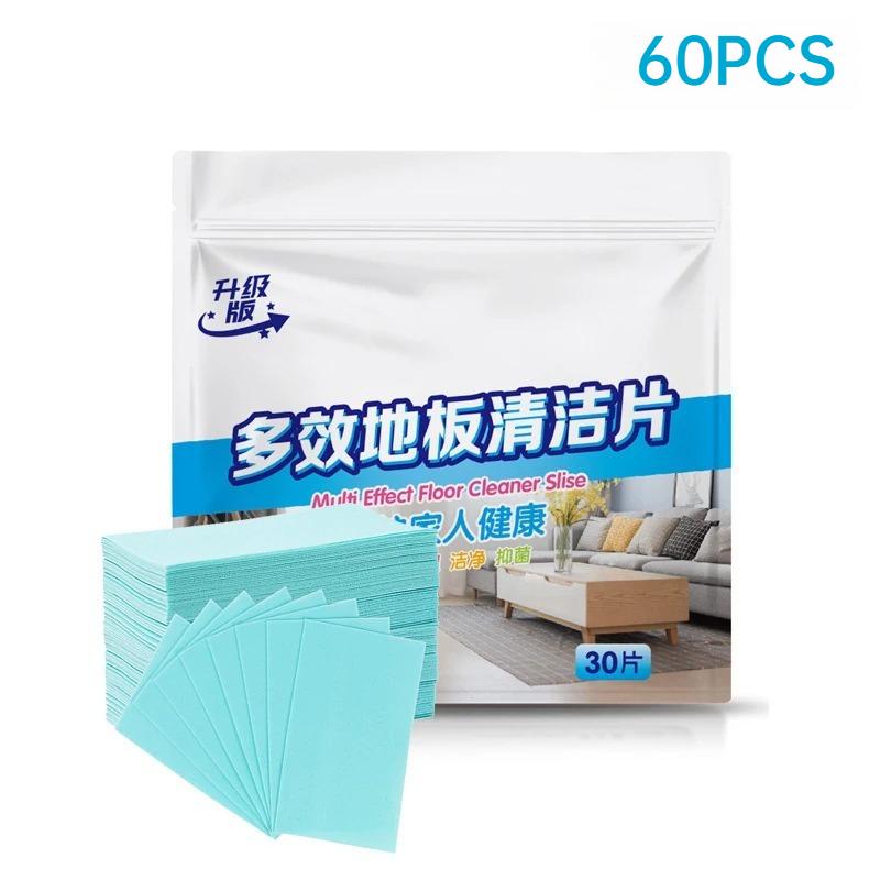 30/60/120Pcs Concentrated Floor Cleaner For Tile Wood Bathroom And Car Surfaces Powerful Floor Cleaning Sheets For Home