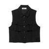 Araltay New Arrival Fashion Style Women's Clothing Fashion All-Match Minimalist Translucent Laminated Decoration Tops 1971804