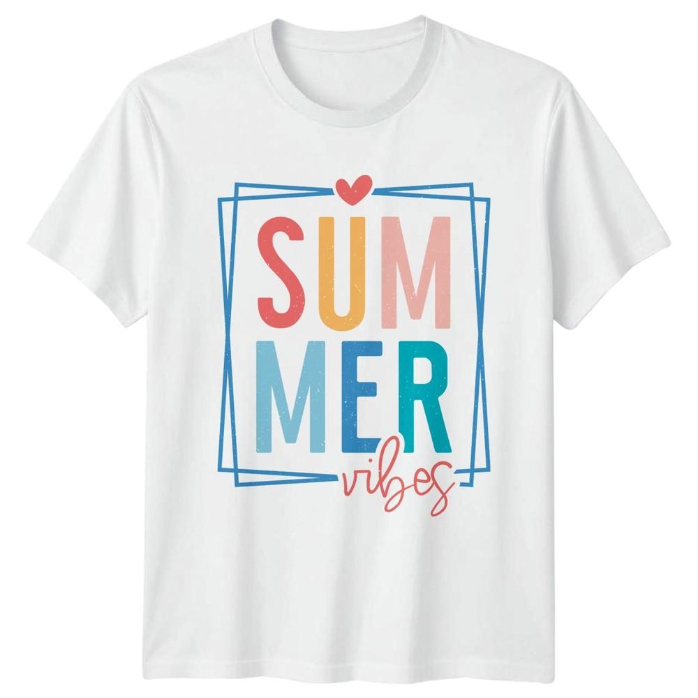 Summer Vibes Unisexs TShirt Summer Gift For Her S