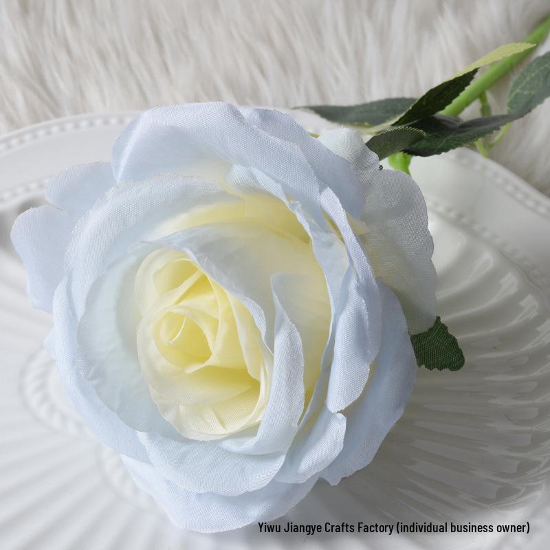 Large Flannel Rose Silk Bouquet for Wedding and Valentine's Day Home Decor