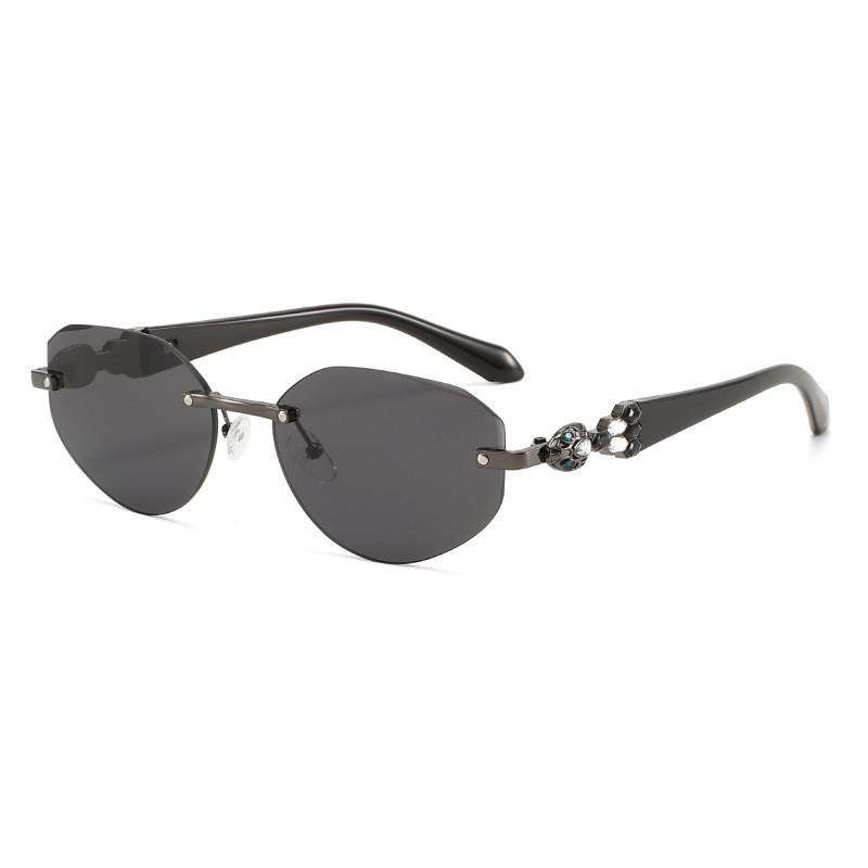 Elliptical Cat Eye Sunglasses For Women With Pc Frame Uv400 Protection Fashion Accessory For Outdoors