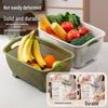 Double-Layer Multi-Purpose Draining Basket
