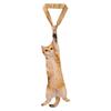 3D Cat Cat-shaped Unisex's Tie Animal Pattern Novelty Kitten Necktie Lifelike Satin Fabric Creative Neck Tie For Party Wedding