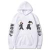 Sweat à capuche Jujutsu Kaisen Anime Cartoon Satoru Gojo imprimé mignon hommes femmes pulls automne hiver décontracté grande taille sweat-shirts