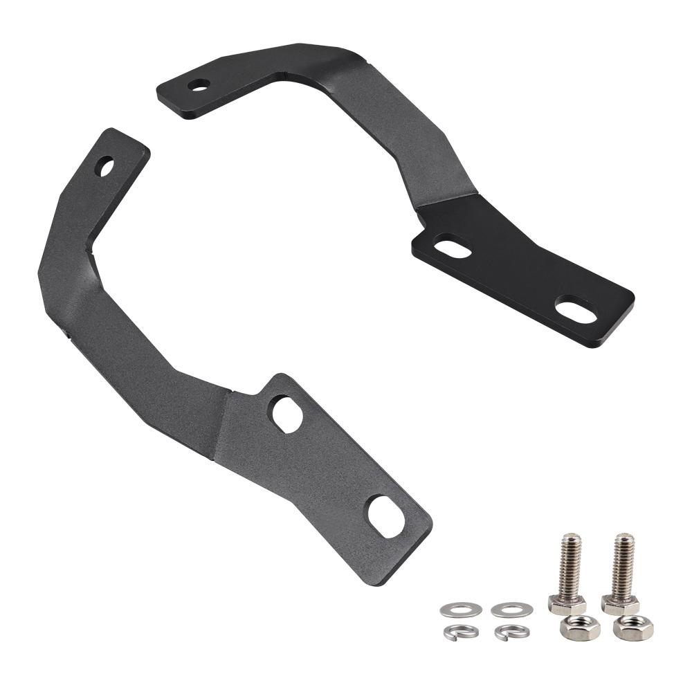 LED Light Hood Mount Bracket For Toyota 4Runner 2010-2023 Off-Road Spotlight Fog lights Holder Engine Hood Ditch Light Brackets чёрный