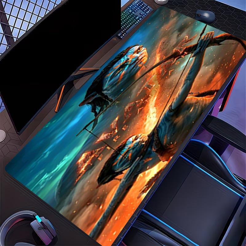 Avatar Print Mouse Pad, for Keyboard Pad Laptop PC Mat for Office Home Use, Desk Decor, Perfect Birthday Gift for Gamers