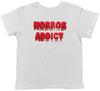 Horror Addict Kids T-Shirt Childrens Boys Girls Gift