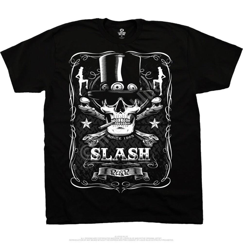 RARE!  SLASH-BOTTLE OF SLASH-SINCE 1965-T SHIRT  Guns n Roses HOT NEW Unisex T-Shirt L