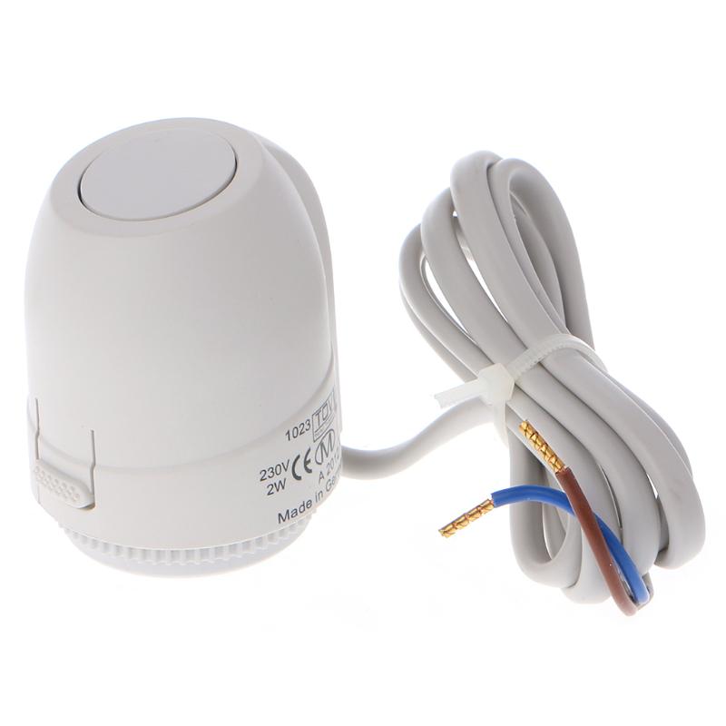 R9UD 230V 2W Normally Open Close Thermal Electric Actuator For Underfloor Heating Man