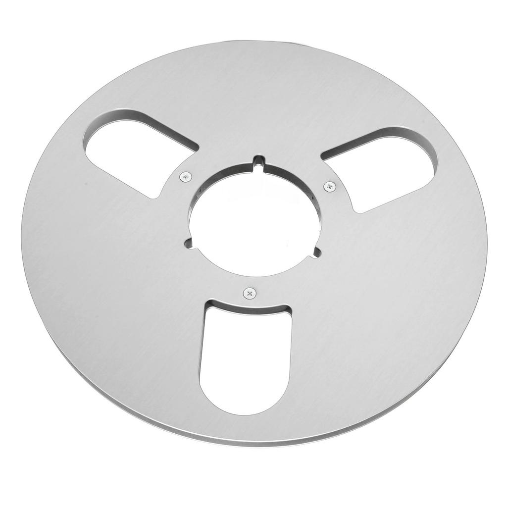 1 4 10 Inch Empty Reel Aluminum Alloy 3 Holes Open Reel Sound Tape Empty Reel Opening Machine Part for TEAC