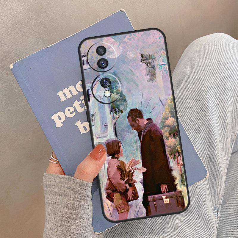 Retro Leon The Professional Case For Honor Magic 8 7 6 5 Pro Cover For Honor 400 200 X9c X9b X9a X8a X8b 50 70 90 Lite