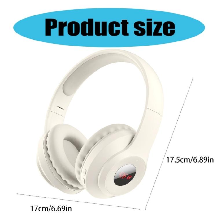 Jogging Headsets Comfortable Over Ear FM Radio Headphones With Long Battery Life Noise Cancelling Earmuff Everyday Use