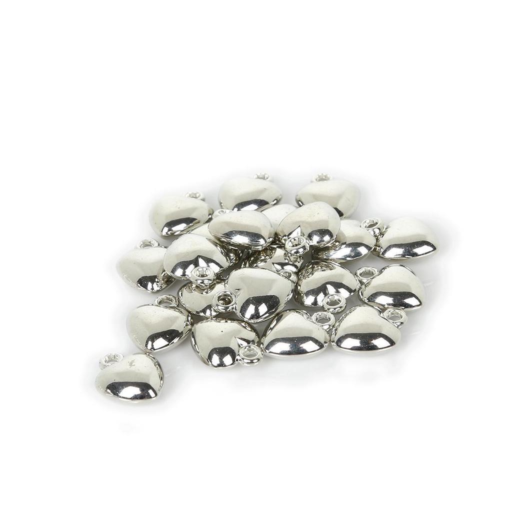 Gold Electroplated Acrylic Beads Pendant Bracelet Necklace Earring Jewelry Making Kit.