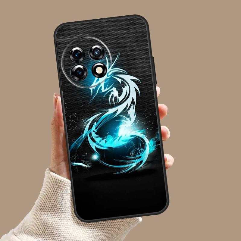Ancient Japanese Dragon Case For OnePlus Nord 5 CE 3 4 Lite N20 N30 OnePlus 15 13 12 11 10T 13T 13R 8 9 10 Pro Cover