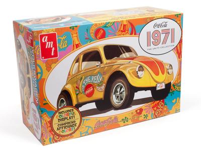 AMT Volkswagen Supergarbus 1971 Unity Graphics Model Plastikowy AMT1284 Kolor Formowania 1/25 Coca-Cola