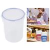 Paint Container Set 1000ml Airtight Transparent Paint Storage Cup with Mixing Ball Paint Brush for R