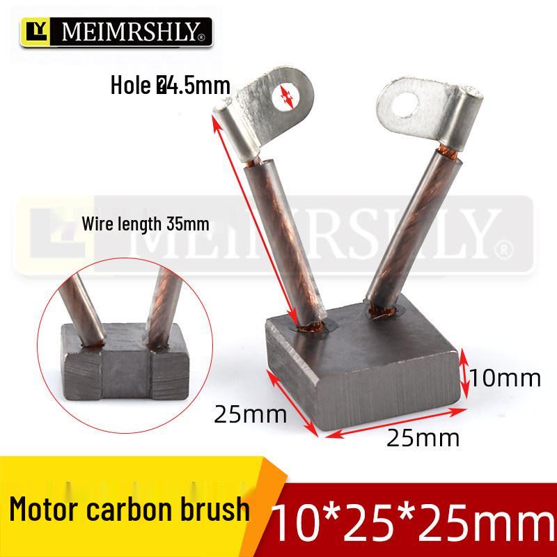 Carbon Brush for Lida Pump Station Motor 10x25x25MM Electric Forklift Stacker