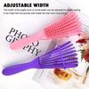 Detangling Hair Brush Octopus Curved Vented Massage Hairbrush for Wet Dry Hair Shampoo Styling Straight Curly Hair