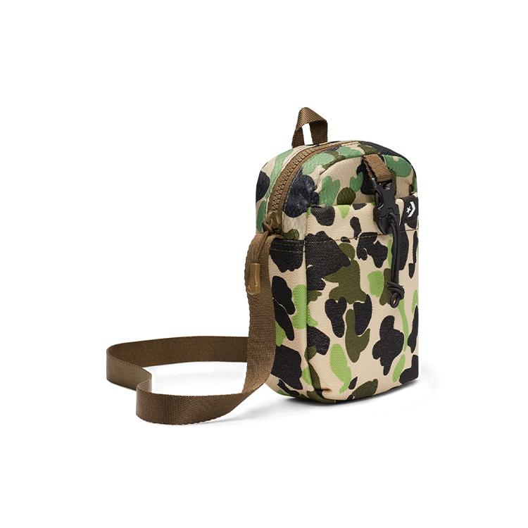 New Converse Polyester Shoulder Bag, Crossbody Bag Unisex Camouflage 10018452-A01